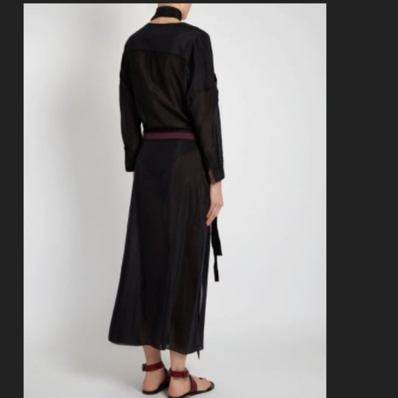 🥰 Albus Lumen draping cotton silk blend top - Picture 5 of 5